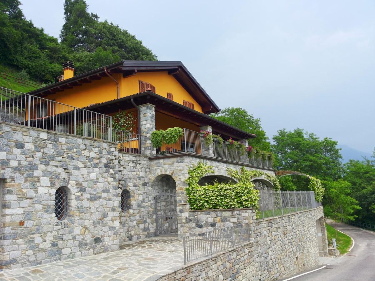 Villa Valuri Vista Magnifica Sul Lago Di Como Appartamento Piano Terra Vercana Εξωτερικό φωτογραφία